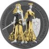 2022 10 Marks WMF Allegories Polonia & Germania 2oz Silver Coin