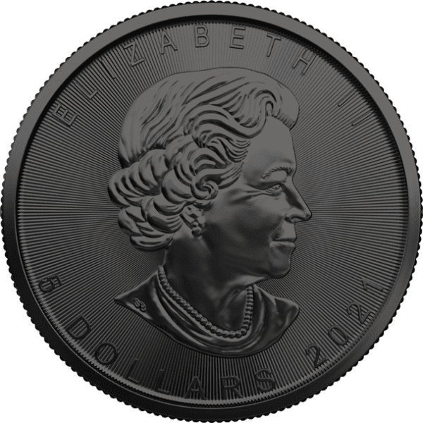 2022 $5 Maple Leaf Holographic 1oz Silver Coin - Image 3