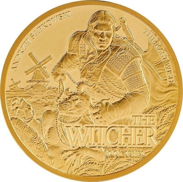 2021 $50 The Witcher The Last Wish 1oz Gold Proof Coin