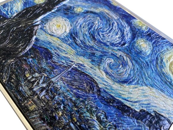 2021 Starry Night By Vincent Van Gogh 2oz Silver 33.5oz Copper Coin - Image 3