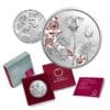 2021 €10 The Language of Flowers Rose Coloured 1/2oz Silver Coin - Image 2