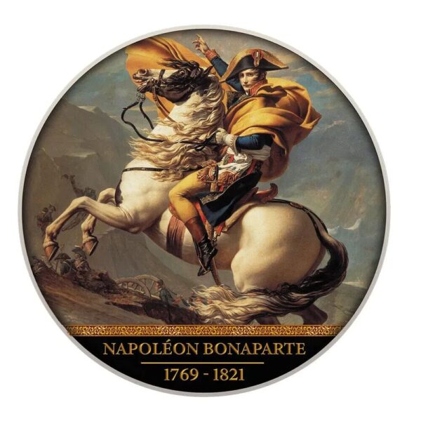 2021 Napoleon Bonaparte Silver Proof Coin - Image 3