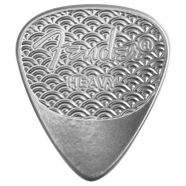 Fender® 351 Heavy Sterling Silver 10g Playable Guitar Pick