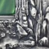 2014 $2 Secrets Of Pena Castle Crystal Art 2oz Silver Coin - Image 3