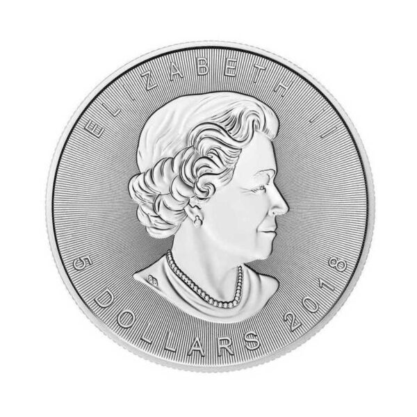 2018 $5 Green Maple Leaf 1oz Silver Coin - Image 2