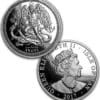2017 Isle of Man 2-Coin Silver Angel Proof/Reverse Proof Set - Image 2