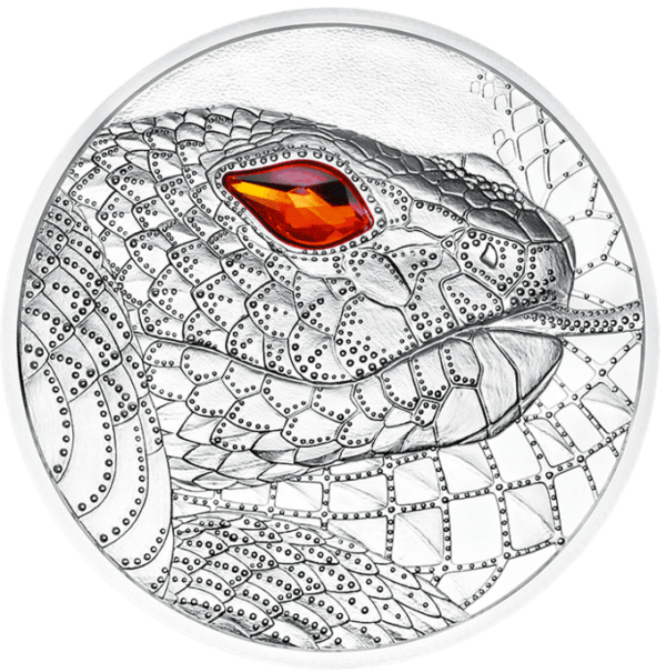 2021 €20 The Serpent Creator Eyes of the World Silver Coin