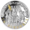 2020 $1 In Victoria Silver Selective Gilded Proof Coin