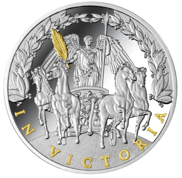 2020 $1 In Victoria Silver Selective Gilded Proof Coin