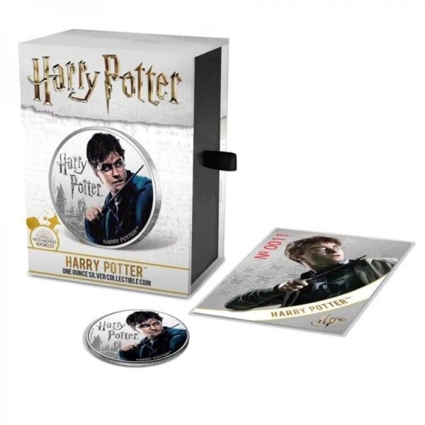 2020 $1 Harry Potter Wizarding World 1oz Silver Coin - Image 2