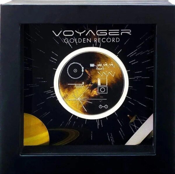 2020 $2 Voyager Golden Record The Sounds of Earth Silver Coin - Image 3