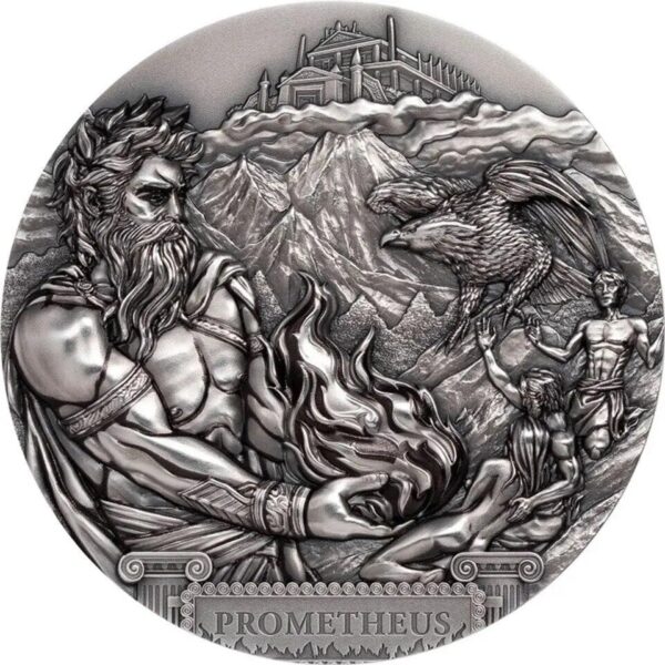 2020 $20 Titans Prometheus 3oz Silver Coin