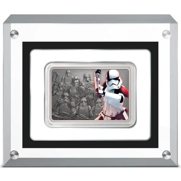 2021 $1 Star Wars Guards Of The Empire Executioner Trooper 1oz Silver Coin - Image 2