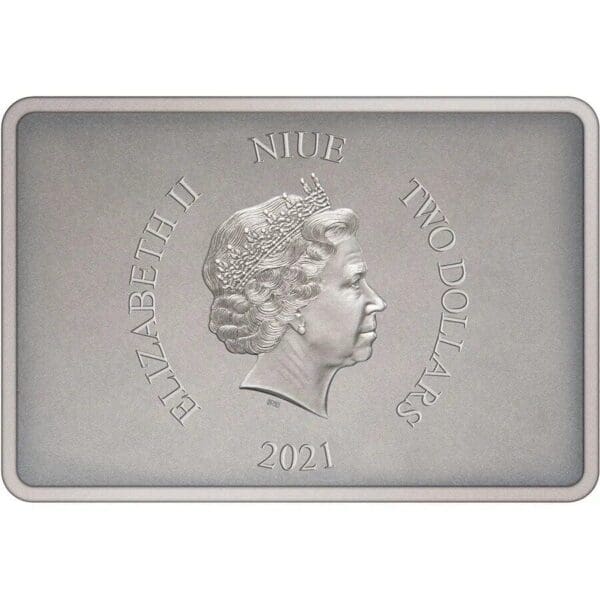 2021 $1 Star Wars Guards Of The Empire Executioner Trooper 1oz Silver Coin - Image 3