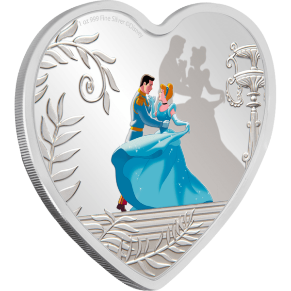 2020 $2 Disney Princess Cinderella 70th anniversary 1oz Silver Coin