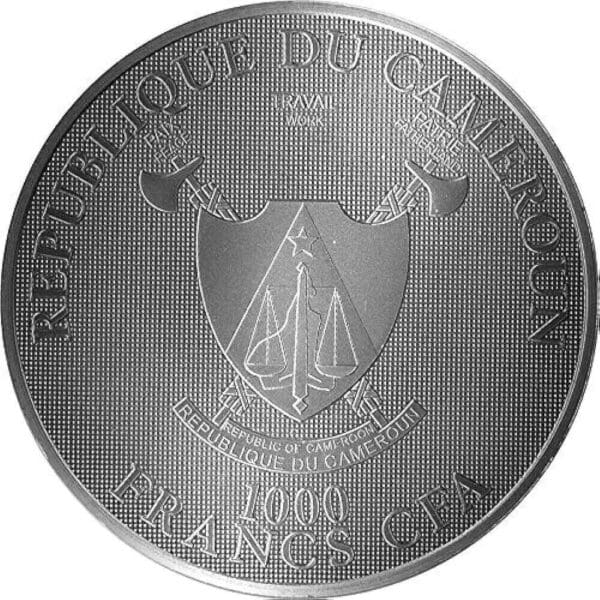 2020 Mount Pinatubo Mountains Of Fire 1oz Silver Coin - Image 2