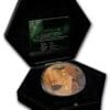 2020 $7 Matrix Art Gustav Klimt Golden Tears 3oz Silver Coin - Image 2