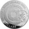 2020 $7 Matrix Art Gustav Klimt Golden Tears 3oz Silver Coin - Image 3