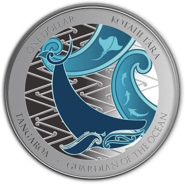 2021 $1 Tangaroa Guardian Of The Ocean 1oz Silver Coin Set - Image 2