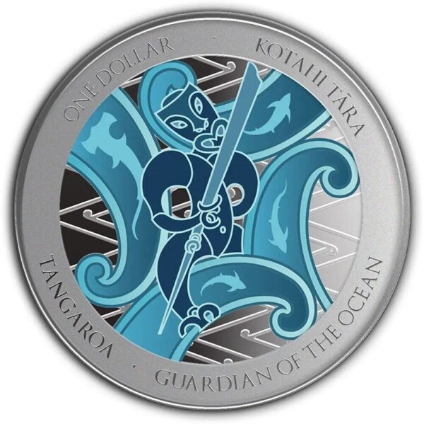 2021 $1 Tangaroa Guardian Of The Ocean 1oz Silver Coin Set - Image 3