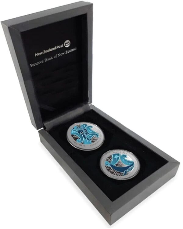 2021 $1 Tangaroa Guardian Of The Ocean 1oz Silver Coin Set - Image 5