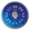 2020 $5 Equilibrium and Fire Metallic Blue 1oz Silver Coin - Image 2