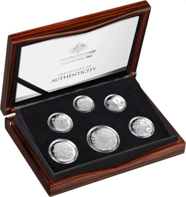 2020 A New Effigy Era 6th Portrait Fine Silver Proof Coin Set