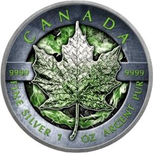 2022 $5 Nature Power Maple Leaf 1oz Silver Coin