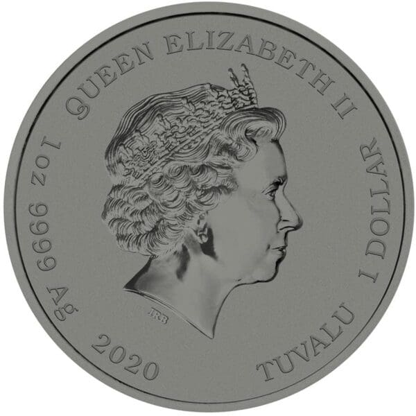 2020 $1 007 James Bond #7 Silver 1oz Coin - Image 2