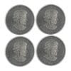 2020 $5 Four Seasons Maple Leaf 1oz Silver 4 Coin Set - Image 2
