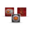 2020 $5 Four Seasons Maple Leaf 1oz Silver 4 Coin Set - Image 3