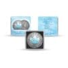 2020 $5 Four Seasons Maple Leaf 1oz Silver 4 Coin Set - Image 5