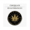 2022 $5 Marijuana Golden Maple Leaf 1oz Silver Coin - Image 3