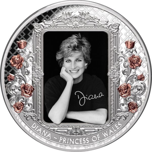 2022 $10 Diana Princess of Wales 5oz Silver Proof Coin