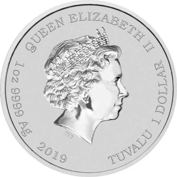 2019 Chinese New Year Dragon 1oz Silver Coin - Image 2
