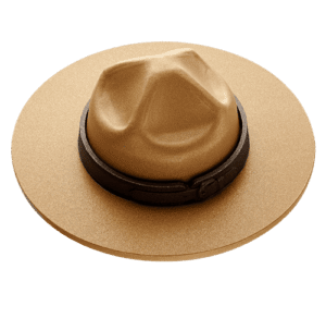 2020 $25 Classic Mountie Hat 1.5oz Gilded Silver Coin
