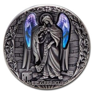 2020 Archangel Gabriel 2oz Silver Coin