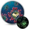 2020 Covid-19 Alert Chinese Panda Glow In The Dark Silver Coin