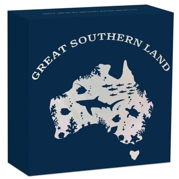 2021 $1 Great Southern Land Mother of Pearl 1oz Silver Proof Coin - Image 5