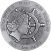 2021 $5 Vasa Grand Shipwrecks in History 2oz Silver Antiqued Coin - Image 2