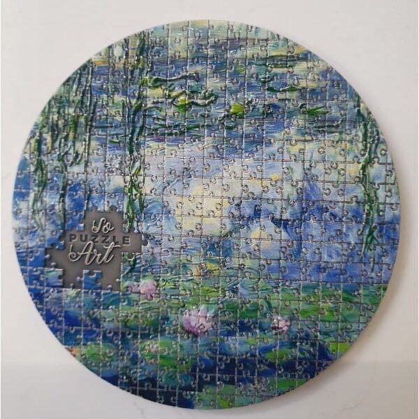 2021 Water Lilies By Claude Monet So Puzzle Art 3oz Silver Coin