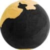 2022 $5 Black Pangea Spherical Earth 3oz Silver Gilded Coin - Image 4