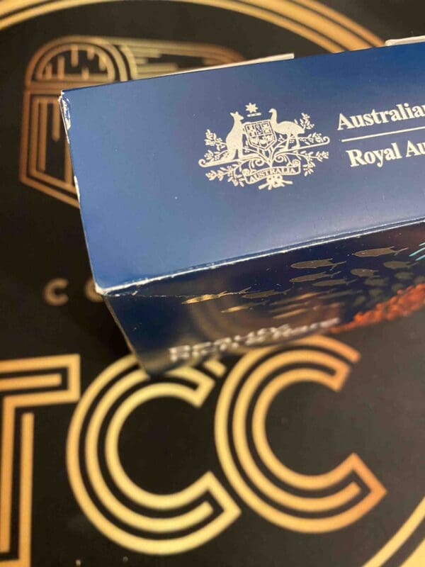 2022 $5 Great Barrier Reef Beauty Rich & Rare 1oz Silver Coin - Box Damage - Image 3