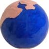 2022 $5 Blue Pangea Earth 3oz Rose Gold Spherical Silver Coin - Image 5