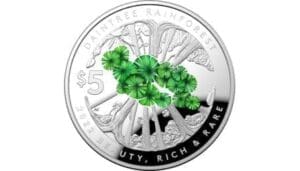 2022 $5 Daintree Rainforest Beauty, Rich & Rare 1oz Silver Coin