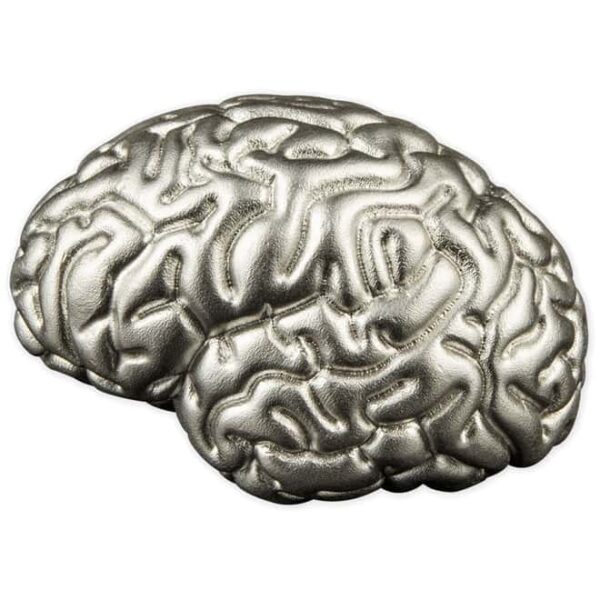 2023 $5 The Brain 3D Shaped 2oz Silver Coin