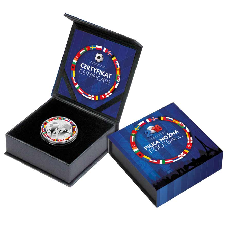 2016 $1 Soccer Ball Silver Proof Coin - Overview