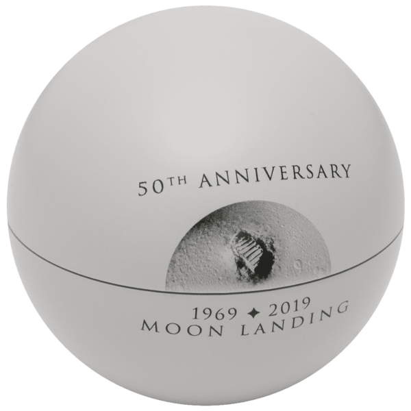 2019 50th Anniversary Of Moon Landing Silver Coin - Image 6