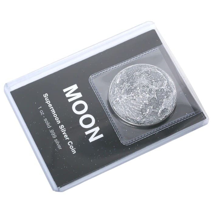 Supermoon 1oz Silver Coin - Cased