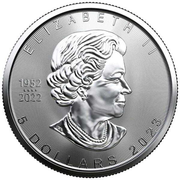 2023 $5 Canada Maple Leaf Universe Big Bang 1oz Silver Coin - Image 2